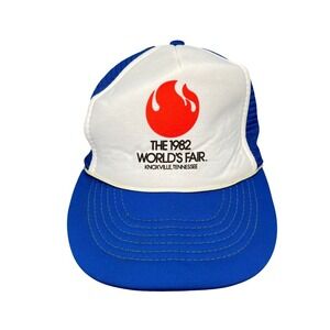 Vintage Hat 1982 Worlds Fair Knoxville Tennessee Sportcap Mens OS Trucker Mesh